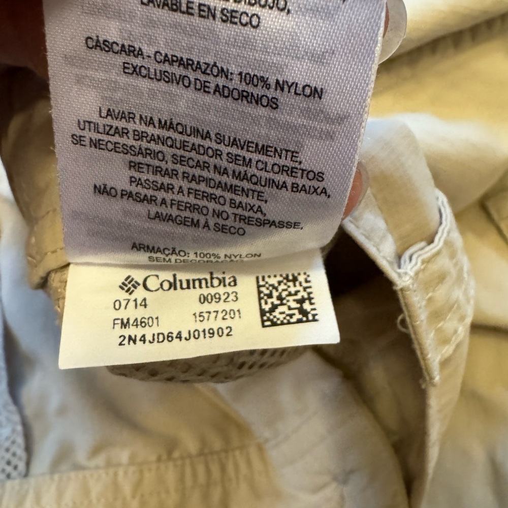 Columbia Sportswear Performance Fishing Gear cargo khaki shorts men’s 38 - Picture 7 of 14